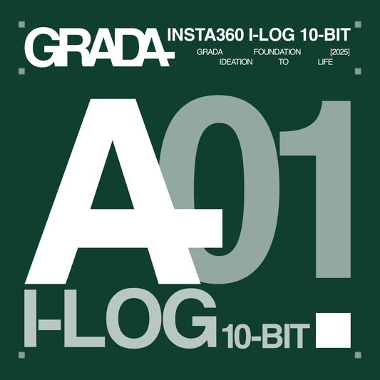 GRADA A01 LUT - INSTA360 I-LOG 10-BIT