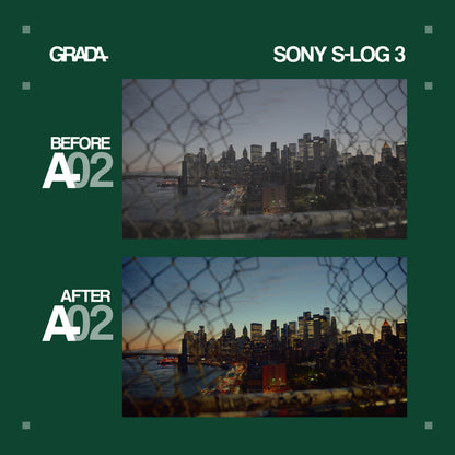 GRADA A02 LUT - SONY S-LOG3